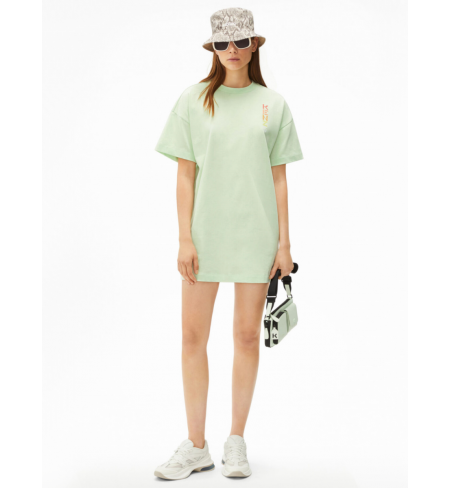 Logo Boxy Lime Tea Kenzo Dress