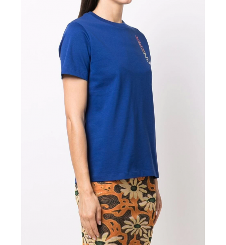 Logo Loose Electric Blue Kenzo T-shirt