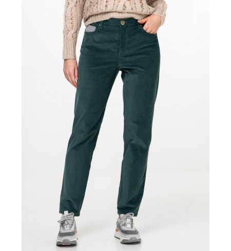 A2357PA05B/4245 Dark Green LORENA ANTONIAZZI Trousers