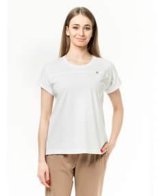 D321641G White PANICALE T-shirt