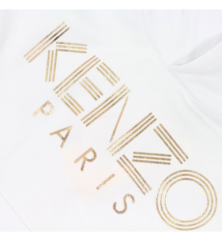 Tops Kenzo Logo White